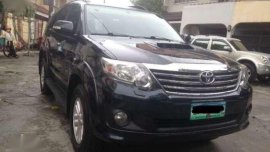 2013 Toyota Fortuner 4x2 AT Black For Sale 