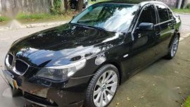 Fresh 2005 BMW 530i E60 AT Black For Sale 