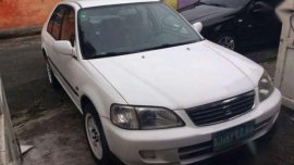 Honda City Type Z 2001 MT White For Sale 