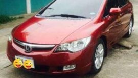 Honda Civic FD 1.8S 2006 MT Red For Sale 