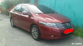Fresh Honda City 2009 1.5E AT Red For Sale 