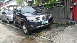 2013 Toyota Fortuner G 2.5 AT Blue For Sale 