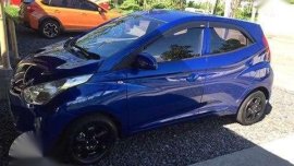 Hyundai EON 2016 0.8 GL MT Blue For Sale 
