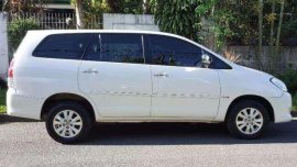 Toyota Innova G Diesel Automatic Transmission Pearl White