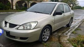 2007 Mitsubishi Lancer beige for sale