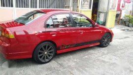Honda Civic Dimension 2001 MT Red For Sale 