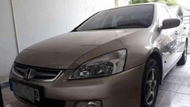 Fresh Honda Accord 2005 AT Brown For Sale 