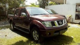 2012 Nissan Navara 4x4 AT Red Pickup For Sale 