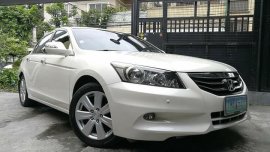 Honda Accord white  2012 P520,000 for sale