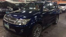 Toyota Fortuner V 4X4 2007 AT Blue For Sale 
