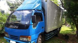 Isuzu Elf Close Van 14ft 1997 MT Blue For Sale 
