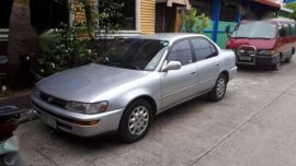 1995 Toyota Corolla GLi MT Silver For Sale 