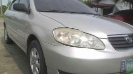 Toyota Corolla Altis E 2005 AT Silver For Sale 