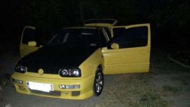 Volkswagen MK3 Golf GLi MT Yellow For Sale 
