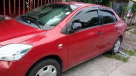 Toyota Vios 2012 J MT Red Sedan For Sale 