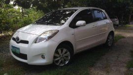 2013 Toyota Yaris 1.5 AT White HB For Sale 