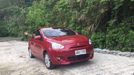 Mitsubishi Mirage 2015 Red HB Manual For Sale 