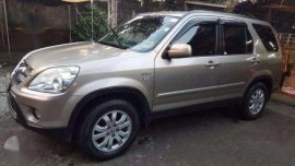 Fresh Honda CRV 2006 AT Beige For Sale 