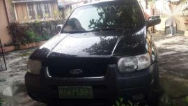 Ford Escape 4x4 2004 AT Black For Sale 