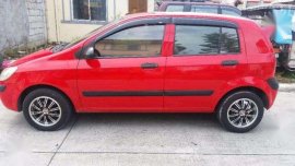 Hyundai Getz 2010 Manual Red For Sale 