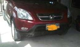 Honda CRV 2003 Manual Red SUV For Sale 