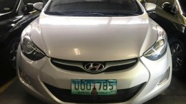 Hyundai Elantra 2012 Gasoline Manual Silver for sale 