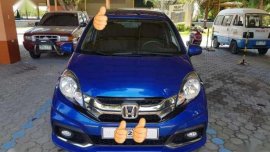 Honda Mobilio RS 2016 AT Blue For Sale 