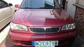 Toyota Corolla Gli 1.6 2000 AT Red For Sale 