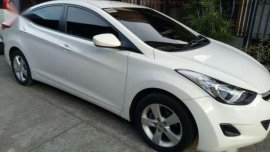 Hyundai Elantra 2012 1.6 AT White For Sale 