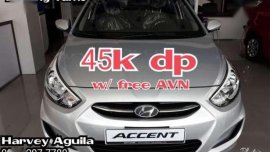 Hyundai Accent (45k all in) with free AVN