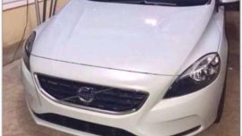 Volvo V40 14 1.6 Turbo 2013 AT Silver For Sale 