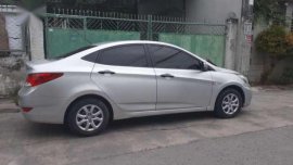 Hyundai Accent 2012 MT Silver Sedan For Sale 