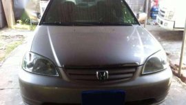 Honda Civic Dimension 2001 VTi AT Silver For Sale 