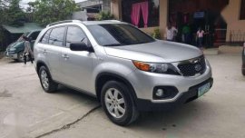 2011 Kia Sorento CRDi AT Silver For Sale 