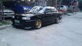 Nissan Sentra Super Saloon 1992 MT Black For Sale 
