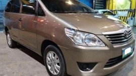 2013 Toyota Innova E 2.5 AT Brown For Sale 