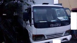 Isuzu Elf aluminum van 4he1 wide 14ft giga
