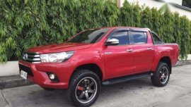 2015 Toyota Hilux 2.4G 4x2 AT Red For Sale 
