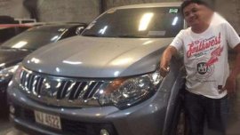 Mitsubishi Strada 2016 mt silver for sale 