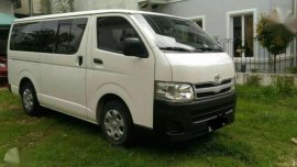 2013 Toyota van Hiace commuter for sale 