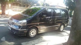 For sale 2002 black Nissan Serena 
