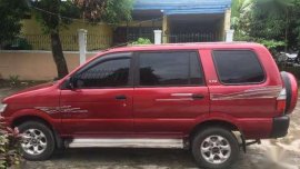 Isuzu Crosswind 2001 red for sale 