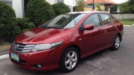 2009 Honda City 1.3 AT Red Sedan For Sale 