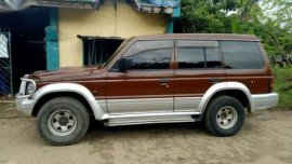 Mitsubishi Pajero 4x4 1995 2.8 MT Brown For Sale 