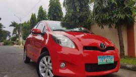 2012 Toyota Yaris 15 Red for sale