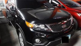 Kia Sorento 2012 Gasoline Manual Black for sale 