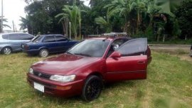 Toyota Corolla Gli 1994 MT Red For Sale 