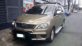 Superb Condiion 2013 Toyota Innova E DLS MT For Sale