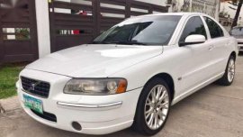 2005 Volvo S6O T5 Turbo 2.4L White For Sale 
