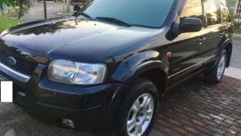 For sale BLACK 2005 Ford Escape automatic